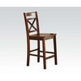 thumbnail image 1 of Acme Tartys Counter Height Chair (Set-2) in Cherry Finish, 1 of 6