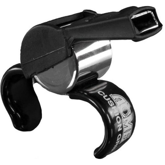 Acme Thunderer Finger Grip Metal Nickel-Plated Whistle 477/58.5 Large