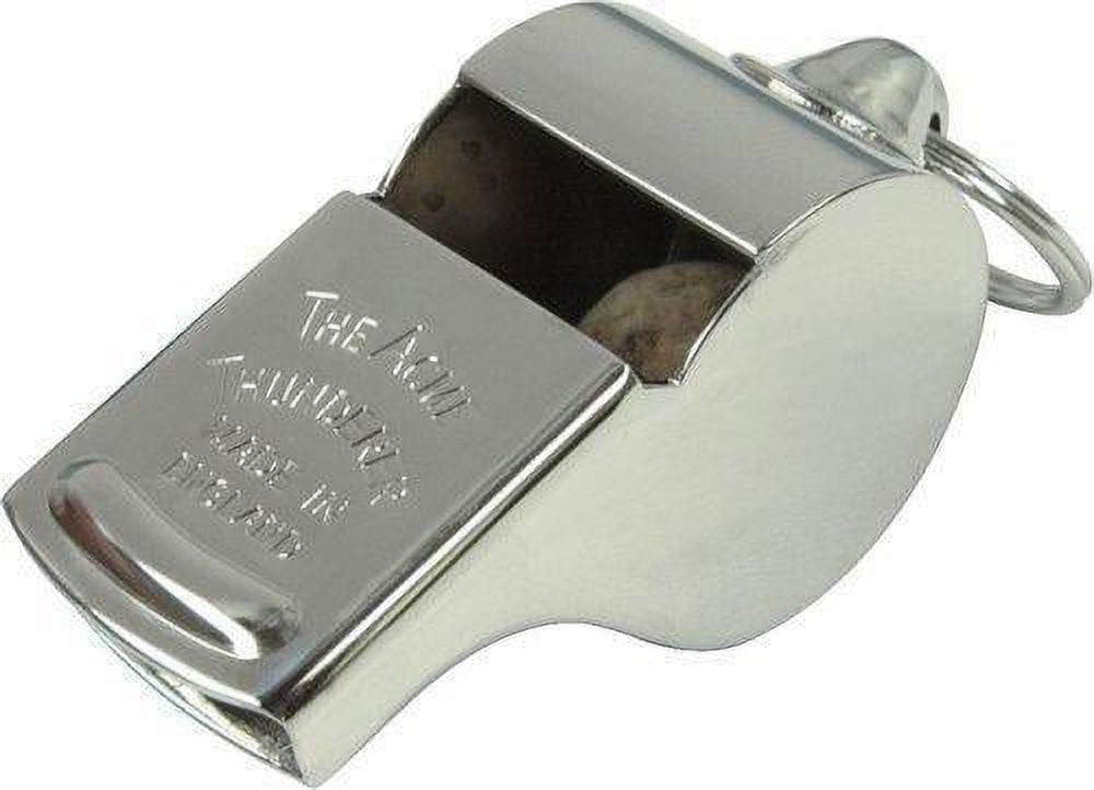 Acme Thunderer Official Referee Whistle 58 Silver Nickel Plated