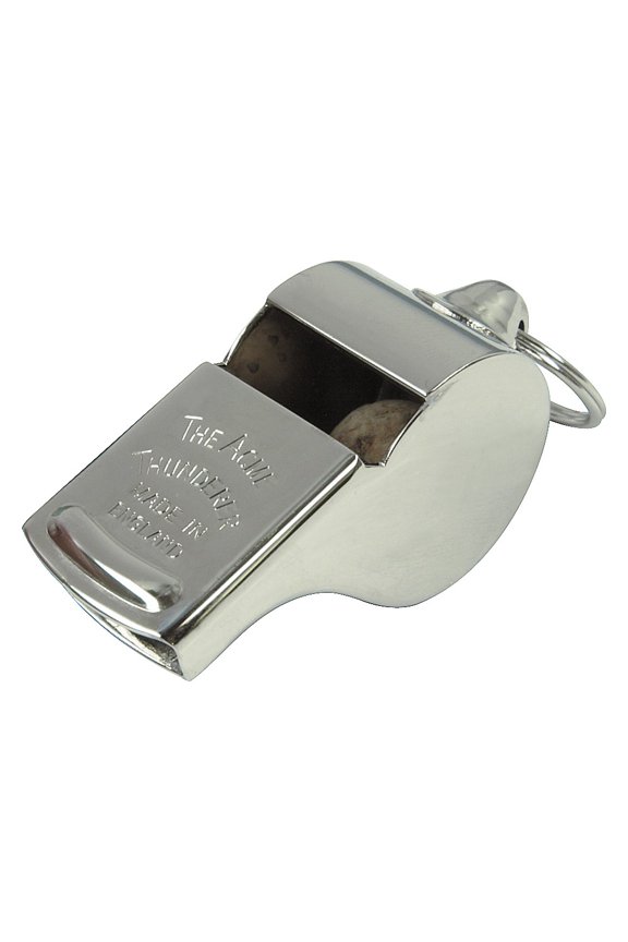Thunderer Official Referee Whistle 58 Silver Nickel Plated