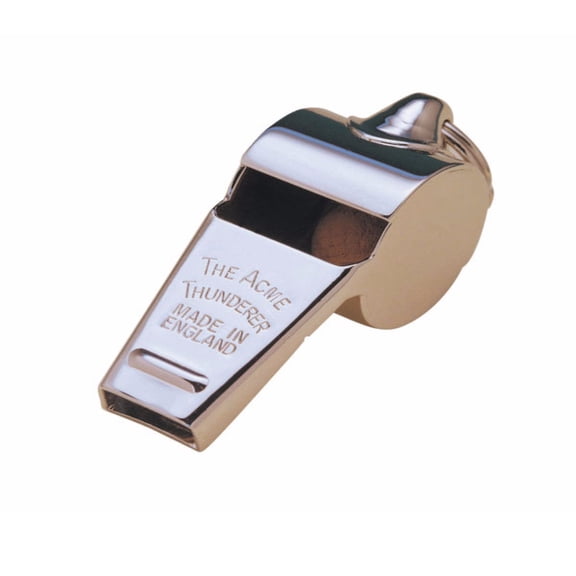 Acme Thunderer Official Referee Whistle 59.5 Silver Nickel Plated