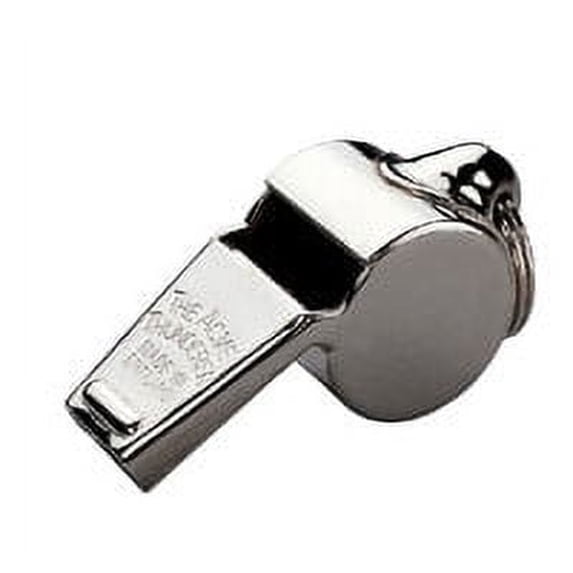 Acme Thunderer Official Referee Whistle 60.5 Silver Nickel Plated