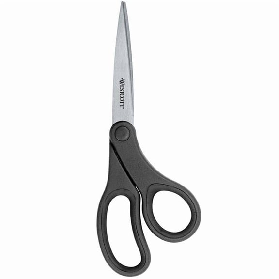 Acme United 8 in. Westcott Kleenearth Basic Scissors Bent - 6 Each