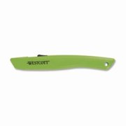 Acme United WTC00659 Westcott Full-Size Safety Cutter - ABS Handle, Green - Pack of 12