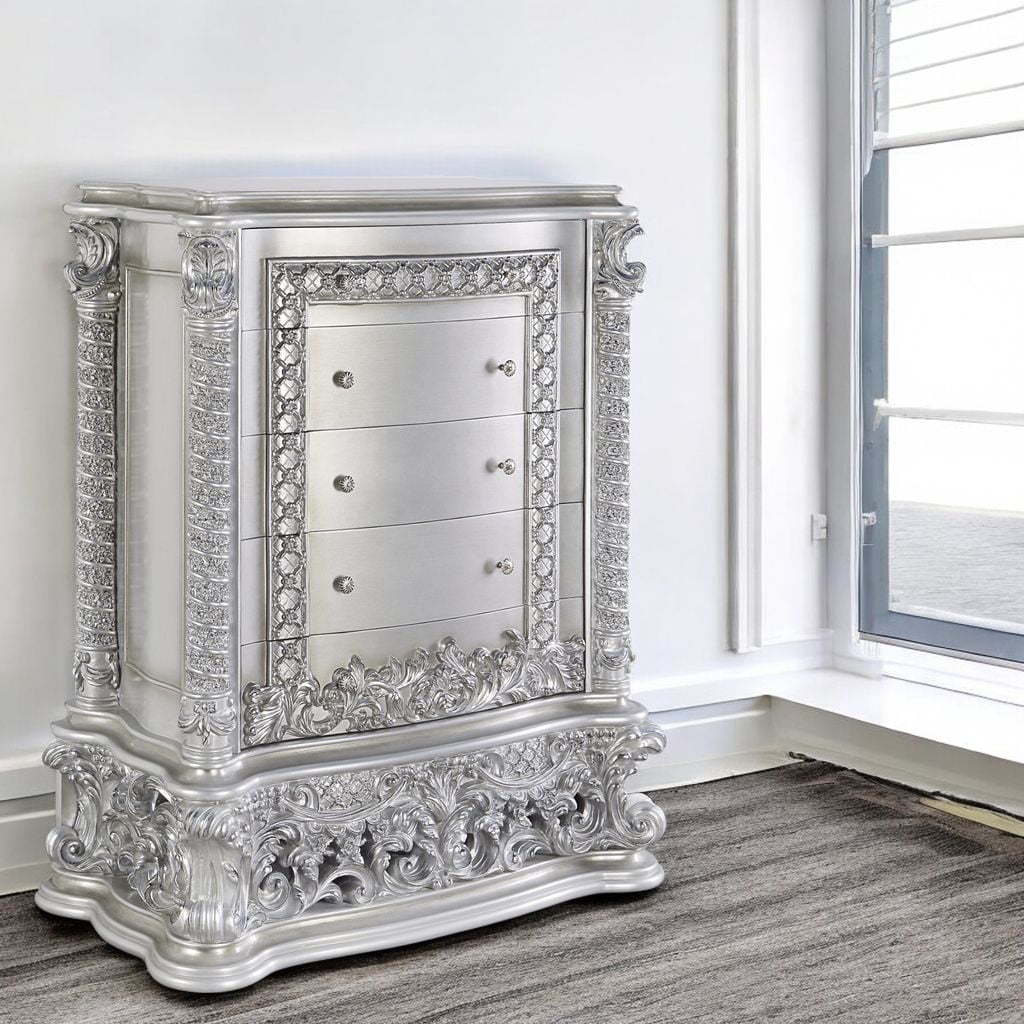 walmart silver dresser Allura Dresser (Silver)