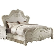 Acme Versailles California King Bed, Bone White (1Set/3Ctn)