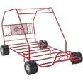thumbnail image 1 of Acme Xander Go-Kart Metal Tube Car Bed, Twin, with Slat System, Multiple Finishes, 1 of 7