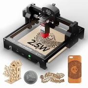 Acmer S1 Laser Engraving Machine,2.5W2500mW Laser Cutter and Engraver Machine,High Precision Engraving Machine 130x130mm for Wood,Metal,Leather with Eye Protection