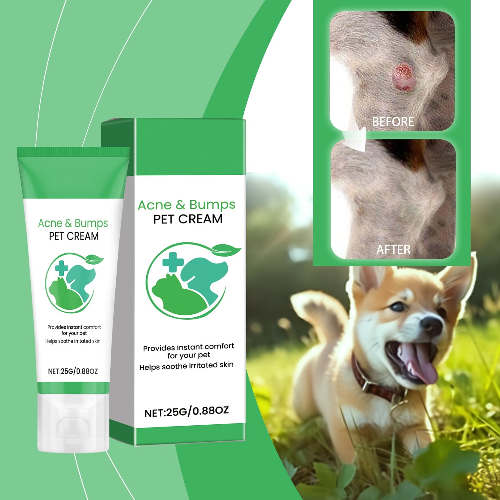 Acne cream for dogs deals