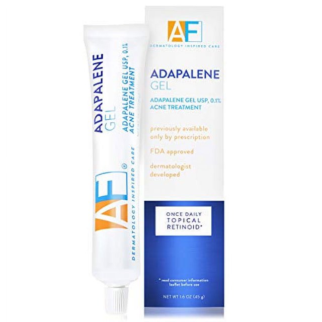 Acne Free Adapalene Gel 0.1%, Once-Daily Topical Retinoid Acne
