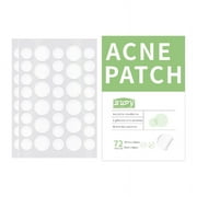 Acne Patch Pimple Patch,2 Sizes 72 Patches Acne Absorbing Cover Patch, Hydrocolloid Invisible Acne Patches For Face Zit Patch Acne Dots Tea Tree Oil, Calendula Oil