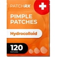 thumbnail image 1 of Acne Patches (120 Count), Hydrocolloid Pimple Patches for Face - Zit Patch Acne Dots - Cystic Acne Patches Treatment - Pimple Patch with 3 Size Acne Stickers, 1 of 6