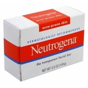 Acne-Prone Skin Formula Transparent Facial Bar 3.5 oz Pack of 6
