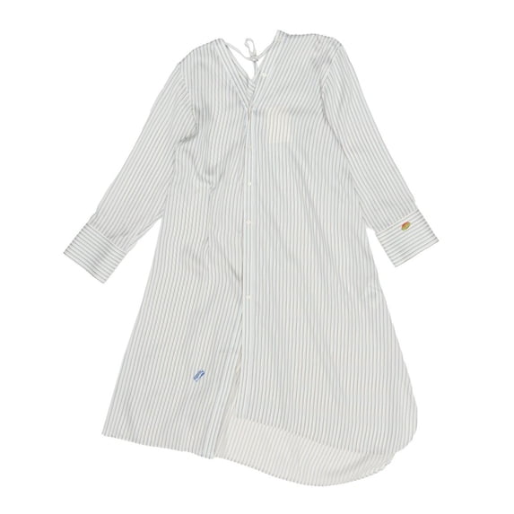 Acne Studios Clear Blue Dress With Smooth Silhouette And Clean Lines (Women's)