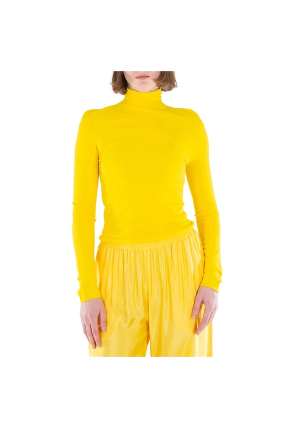 Turtleneck Long Sleeve Top, Size Small