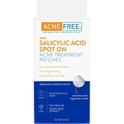 AcneFree Salicylic Acid Acne Pimple Patch Treatments, Fast-Absorbing, 36 Count
