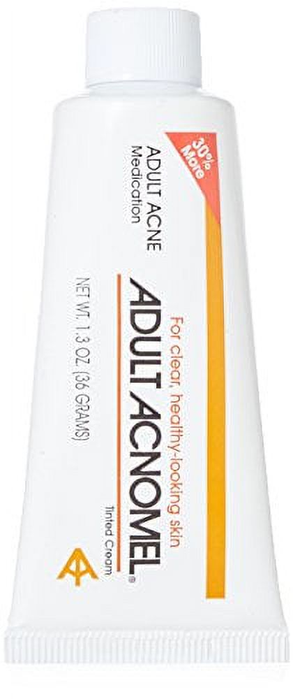 Acnomel Adult Acne Cream – 1.3 Oz, Medicated Sulfur Treatment, Exp 05/2027