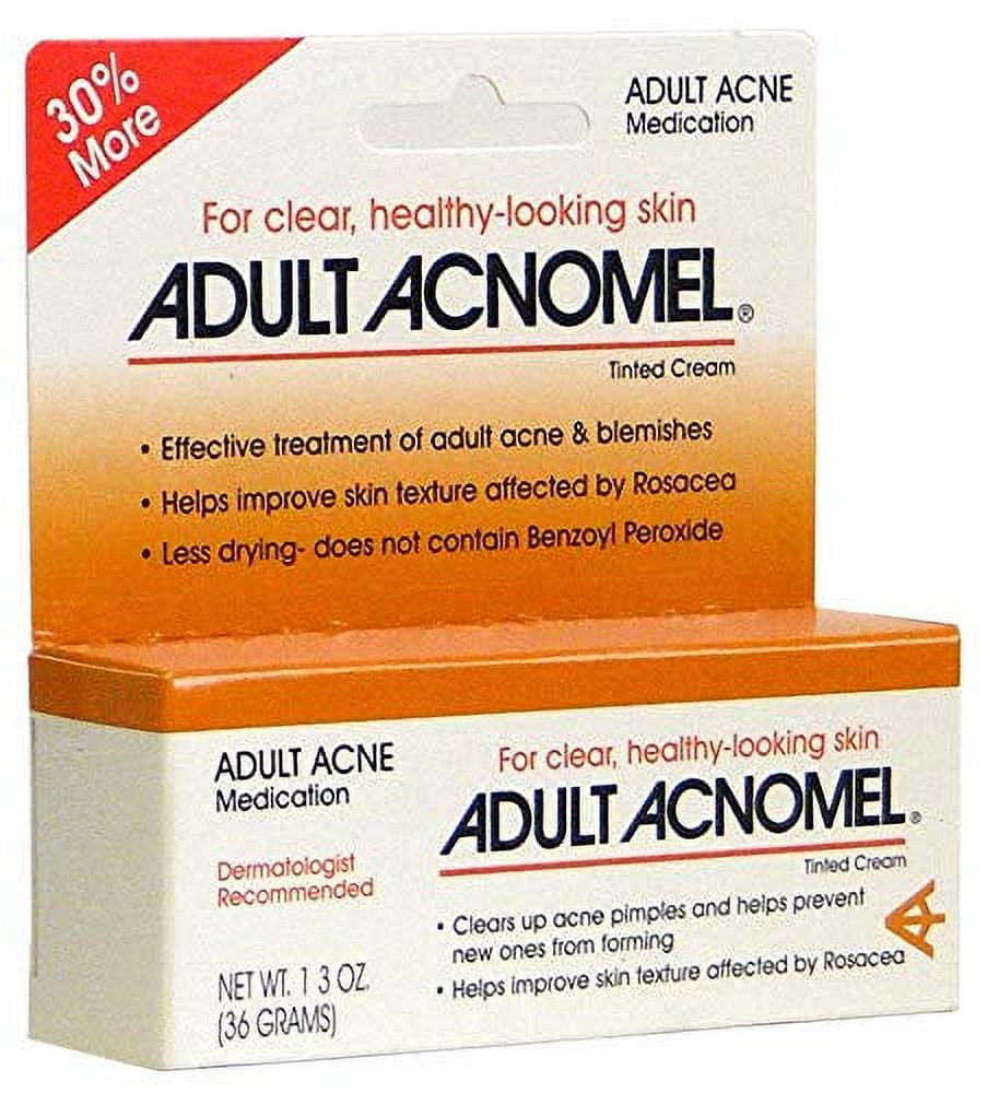Acnomel Adult Acne Medication Tinted Cream 1 Oz Thank You To All The
