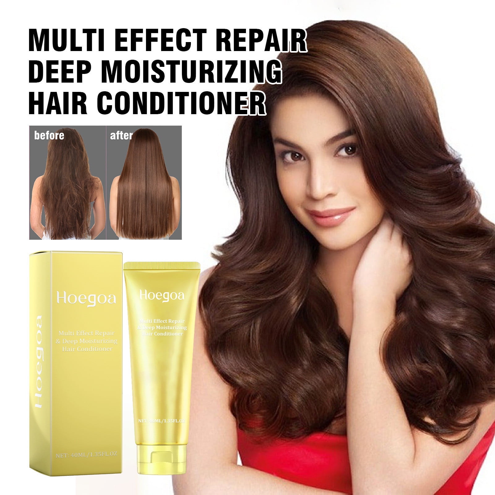 Acondicionador reparador de efecto múltiple para el cabello fórmula de