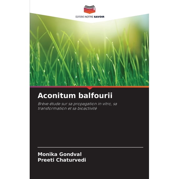 Aconitum balfourii, (Paperback)