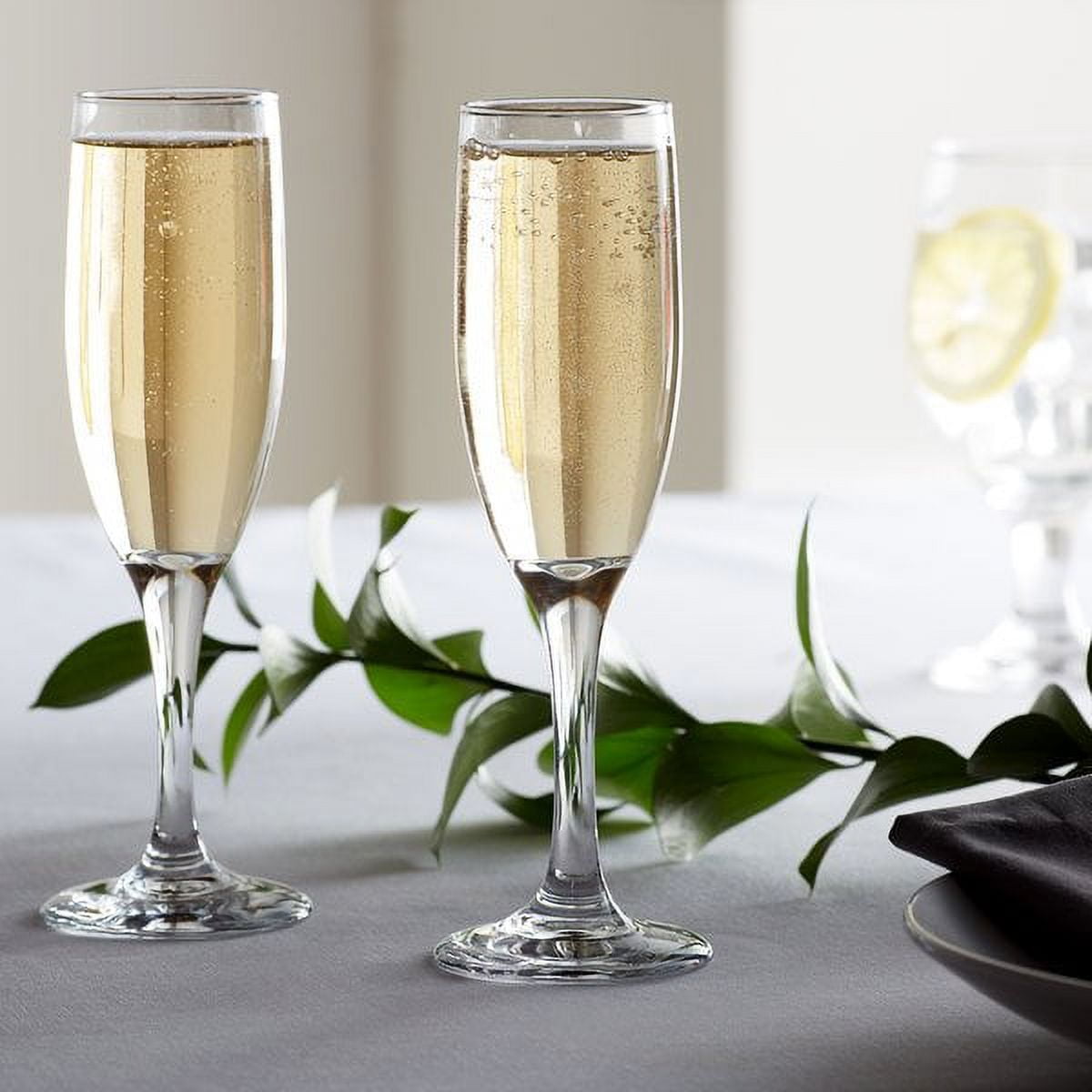 Stemless Champagne Flutes  Acopa 10 oz. Stemless Flute Glasses - 12/Case