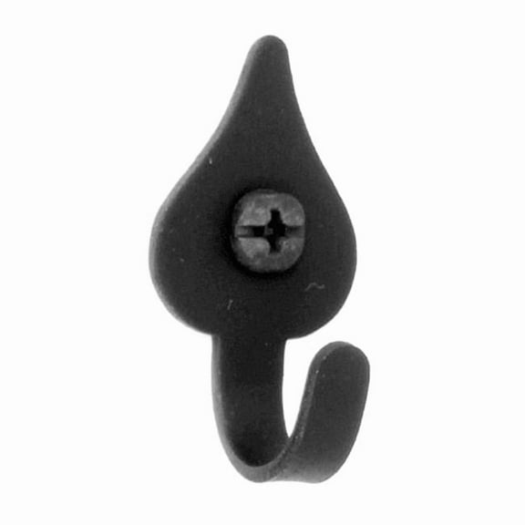 Acorn 1101 Small Heart Hook - Black
