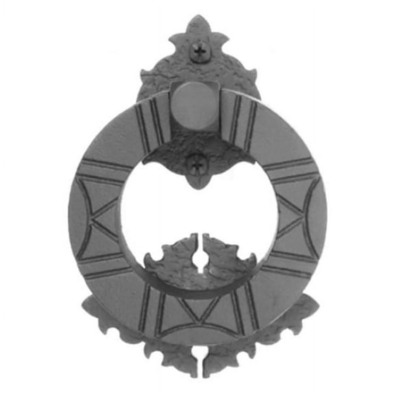 Acorn WMZBG 6-1/4''L x 4''W Iron Warwick Ring Door Knocker