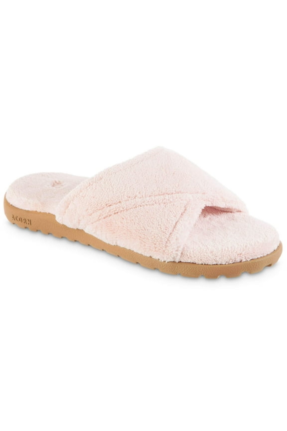 A22127PINW11 Women's Sunday Spa Slide, Pink, Size 11