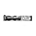 thumbnail image 1 of Acorn ALDBP 6-7/8'' Forged Iron Square Bolt - Black, 1 of 2