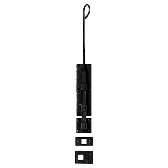 Acorn ALHBP 14'' Cane Bolt - Black Iron