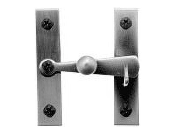Matte Black Iron Manual Cabinet Latch