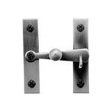 Acorn ALJBR Smooth Black Bar Knob Cabinet Latch 2-5/8"X2-1/2"