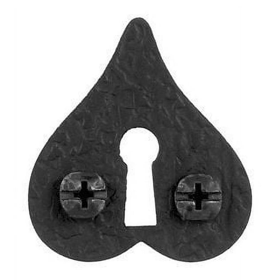 Acorn AMNBP Smooth Iron Heart Keyplate - Black