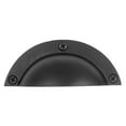 thumbnail image 1 of Acorn APUBP Forged Iron Cabinet Cup/Bin Pull - Black, 1 of 2