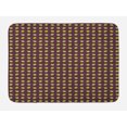 thumbnail image 1 of Acorn Bath Mat, Leaves and Acorns Pattern Hand Drawn Illustration of Fall Elements, Plush Bathroom Decor Mat with Non Slip Backing, 29.5" X 17.5", Pale Brown Eggplant, by Ambesonne, 1 of 2