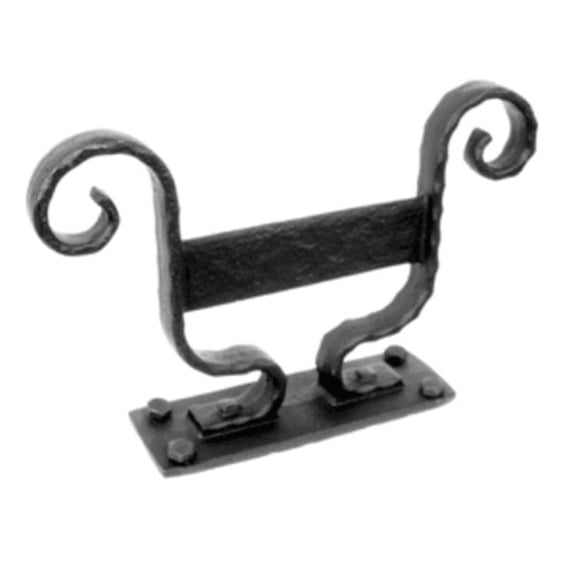 Acorn Boot Scraper - Black Iron - 9-3/8in. Size