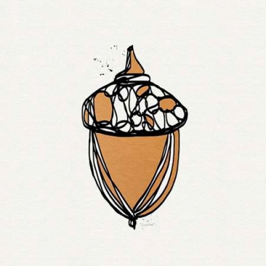 Acorn Canvas Art - Linda Woods (24 x 24)