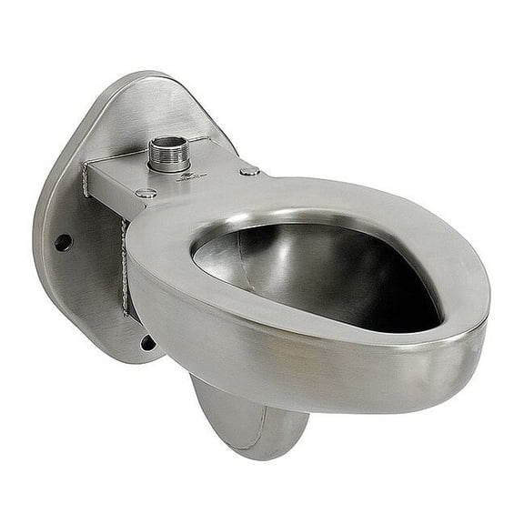 Acorn Controls Prison Toilet, SS, WallMount R2100-T-1