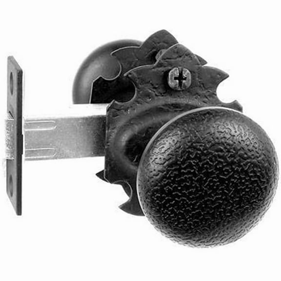 Acorn  Dummy 406 Rose with Knobset Black 2in. Diameter Knob