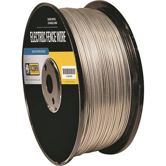Acorn EFW1412 Galvanized Electric Fence Wire, 14 Gauge