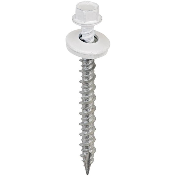 Acorn SW-MW2BW250 Self-Tapping Screw, NO 9 x 2 in, Steel, Powder Coated, Grade C1022