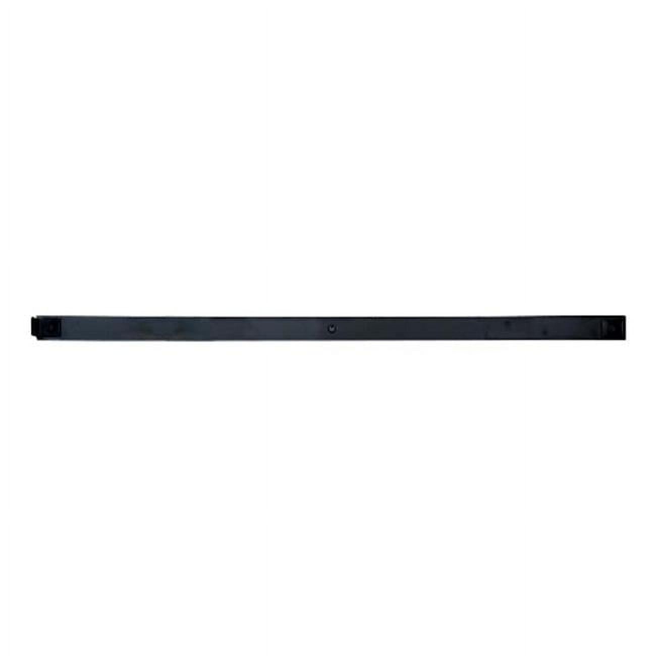 Black Standard Single Barn Door Track
