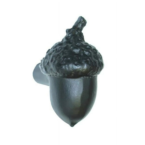 Acorn Manufacturing APNBP Knob Pull Solid Pewter, Black
