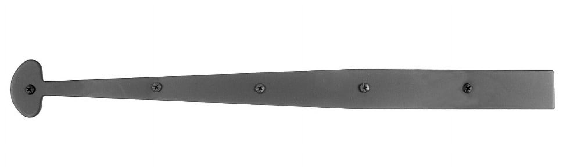 Matte Black 21.25" Steel Decorative Dummy Strap