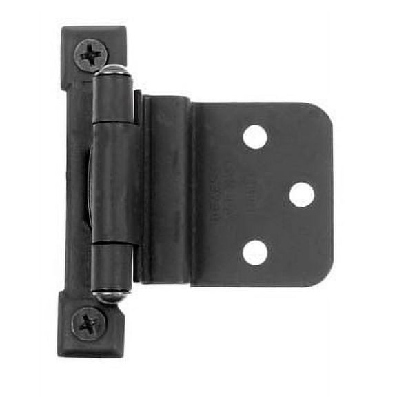 Acorn AJ3BQ Self-Closing Hinge  0.375 Inch Offset  Semi-concealed