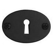 Acorn Manufacturing Amsp Smooth Iron Bean Keyplate - Black