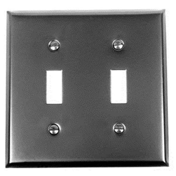 Acorn AW2BP 0312 2-Toggle Switch Plate