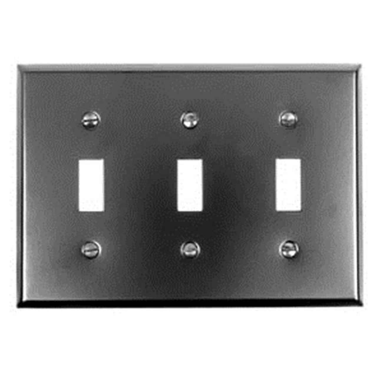 Acorn Manufacturing Aw3p 4-1/2" X 6-5/8" Three Toggle Switch Plate ...