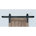 thumbnail image 1 of Acorn Manufacturing Bh5bi-7 Round End Mount 84" Barn Door Fitting Set - Grey, 1 of 1