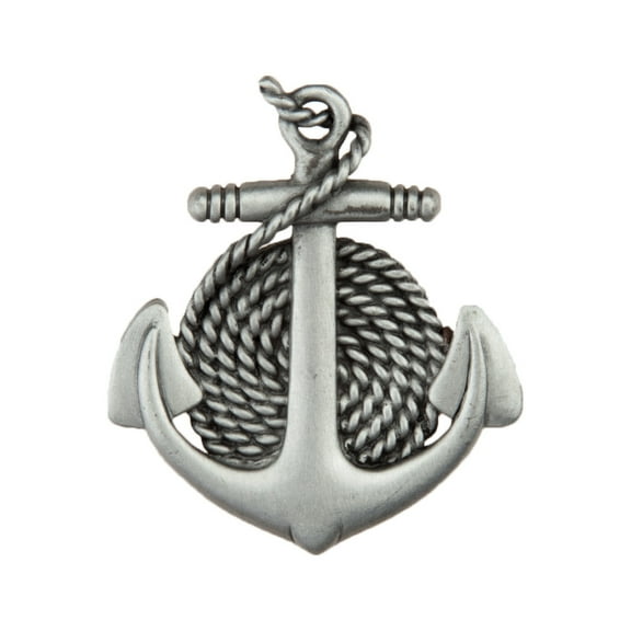 Acorn Manufacturing DP2PP Artisan Collection Anchor & Rope Knob, Antique Pewter